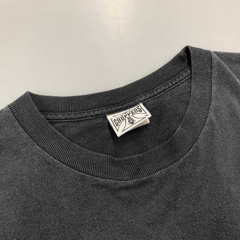 【中古品】【メンズ】 WEST COAST CHOPPERS ウエスト コースト チョッパーズ PRINT LS TEE プリント ロングスリーブ Tシャツ トップス 146-261001-kh-07-izu サイズ：XL カラー：ブラック 万代Net店