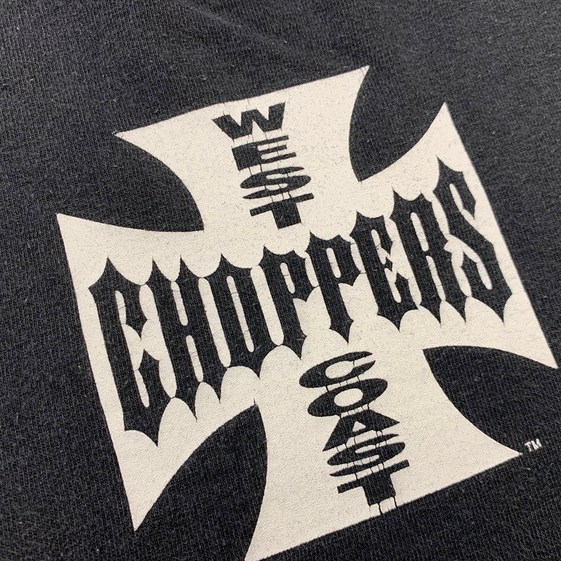 【中古品】【メンズ】 WEST COAST CHOPPERS ウエスト コースト チョッパーズ PRINT LS TEE プリント ロングスリーブ Tシャツ トップス 146-261001-kh-07-izu サイズ：XL カラー：ブラック 万代Net店