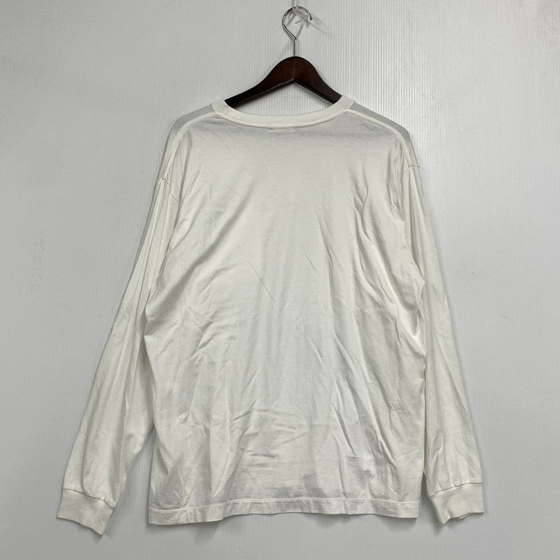 【中古品】【メンズ】 ULTERIOR アルテリア ULCS43-FC065-I SUVIN COTTON INTERLOCK LONG SLEEVE TEE スヴィン コットン インターロック ロングスリーブ Tシャツ トップス 長袖 140-260929-ya-10-izu サイズ：3 カラー：ホワイト 万代Net店