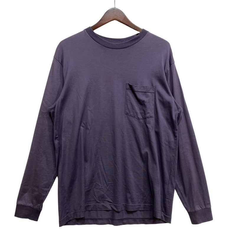 【中古品】【メンズ】 ULTERIOR アルテリア ULCS43-EC65U POCKET L S TEE ポケット Tシャツ 半袖 トップス 140-261024-ms-05-izu サイズ：3 カラー：パープル 万代Net店