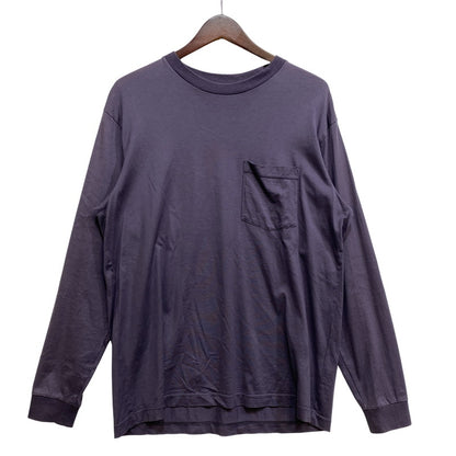 【中古品】【メンズ】 ULTERIOR アルテリア ULCS43-EC65U POCKET L S TEE ポケット Tシャツ 半袖 トップス 140-261024-ms-05-izu サイズ：3 カラー：パープル 万代Net店