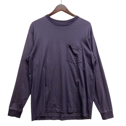 【中古品】【メンズ】 ULTERIOR アルテリア ULCS43-EC65U POCKET L S TEE ポケット Tシャツ 半袖 トップス 140-261024-ms-05-izu サイズ：3 カラー：パープル 万代Net店