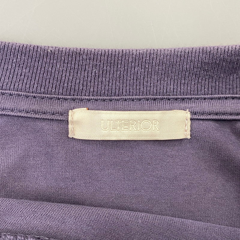 【中古品】【メンズ】 ULTERIOR アルテリア ULCS43-EC65U POCKET L S TEE ポケット Tシャツ 半袖 トップス 140-261024-ms-05-izu サイズ：3 カラー：パープル 万代Net店