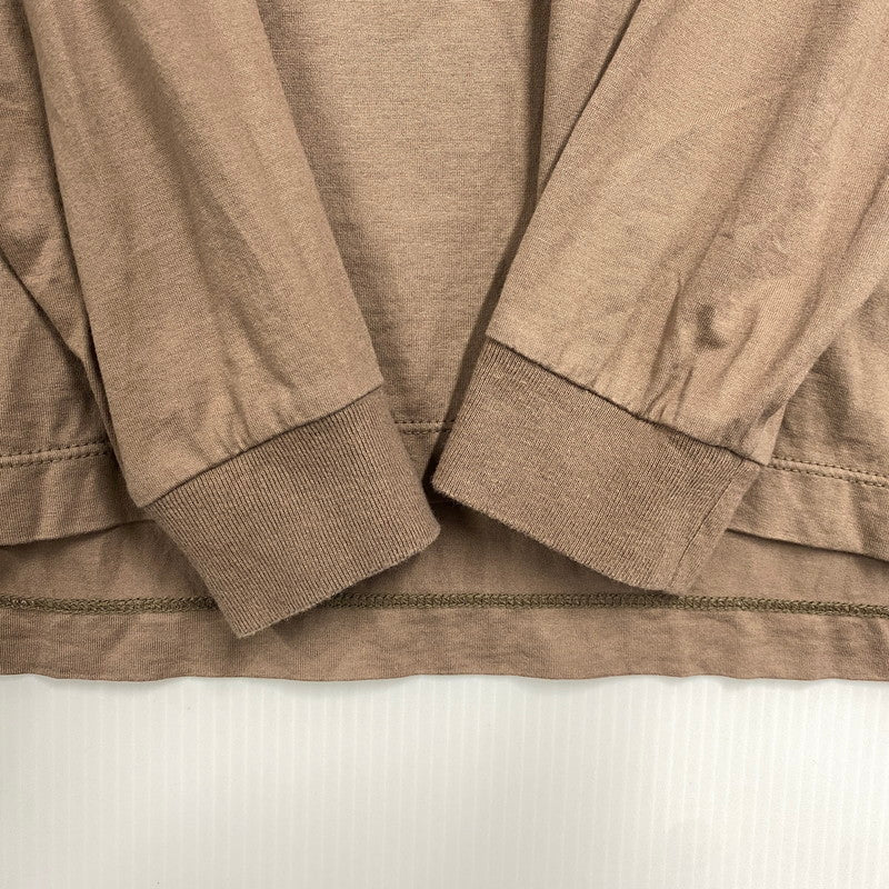 【中古品】【メンズ】 ULTERIOR アルテリア ULCS43-EC65U POCKET L S TEE ポケット ロングスリーブ Tシャツ トップス 長袖 140-261024-ms-23-izu サイズ：3 カラー：ブラウン 万代Net店