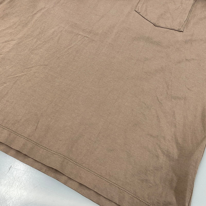 【中古品】【メンズ】 ULTERIOR アルテリア ULCS43-EC65U POCKET L S TEE ポケット ロングスリーブ Tシャツ トップス 長袖 140-261024-ms-23-izu サイズ：3 カラー：ブラウン 万代Net店