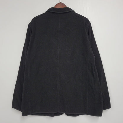 【中古品】【メンズ】 COMOLI コモリ V01-01009 22SS シルクパイル スモーキングジャケット 140-261010-as-24-izu サイズ：2 カラー：ブラック 万代Net店