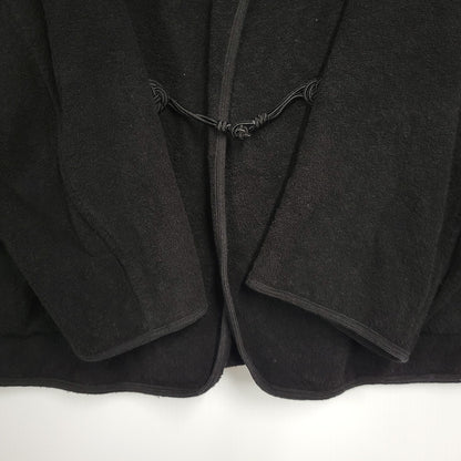 【中古品】【メンズ】 COMOLI コモリ V01-01009 22SS シルクパイル スモーキングジャケット 140-261010-as-24-izu サイズ：2 カラー：ブラック 万代Net店