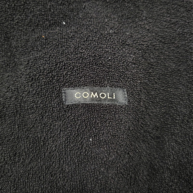 【中古品】【メンズ】 COMOLI コモリ V01-01009 22SS シルクパイル スモーキングジャケット 140-261010-as-24-izu サイズ：2 カラー：ブラック 万代Net店