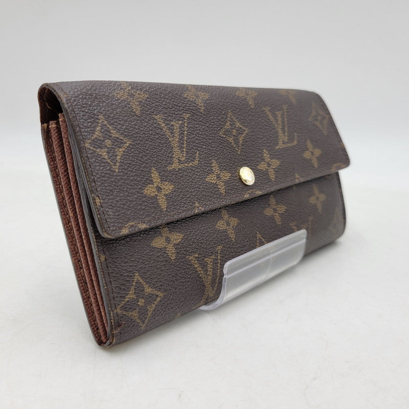 【現状渡し品】【メンズ/レディース】 LOUIS VUITTON ルイ・ヴィトン モノグラム ポシェット 長財布 179-260927-kh-11-izu カラー：ブラウン 万代Net店