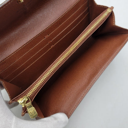 【現状渡し品】【メンズ/レディース】 LOUIS VUITTON ルイ・ヴィトン モノグラム ポシェット 長財布 179-260927-kh-11-izu カラー：ブラウン 万代Net店