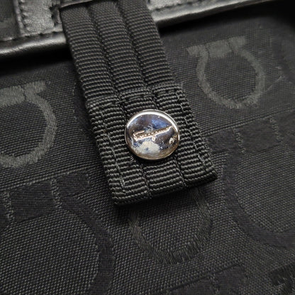 【中古品】【メンズ/レディース】 Salvatore Ferragamo サルヴァトーレフェラガモ EX-21 5756 ガンチーニ ショルダーバッグ カバン 鞄 180-260927-as-17-izu カラー：ブラック 万代Net店