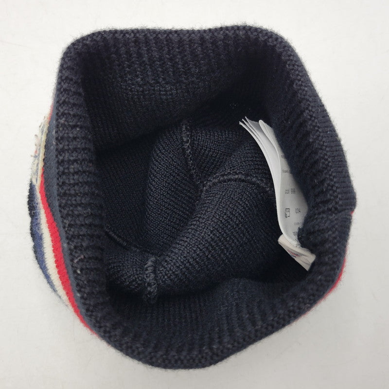 【中古品】【メンズ/レディース】 MONCLER モンクレール G20913B00028 BERRETTO ベレット ニットキャップ帽子 185-260927-yn-05-izu サイズ：UNI カラー：ブラック 万代Net店