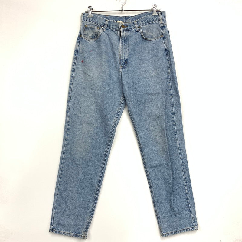 【中古品】【メンズ】 CARHARTT カーハート 95年製 RELAXED FIT DENIM PANTS リラックスド フィット デニム パンツ ズボン ボトムス 157-260929-ya-08-izu サイズ：36×34 カラー：ライトインディゴ 万代Net店