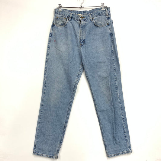 【中古品】【メンズ】 CARHARTT カーハート 95年製 RELAXED FIT DENIM PANTS リラックスド フィット デニム パンツ ズボン ボトムス 157-260929-ya-08-izu サイズ：36×34 カラー：ライトインディゴ 万代Net店