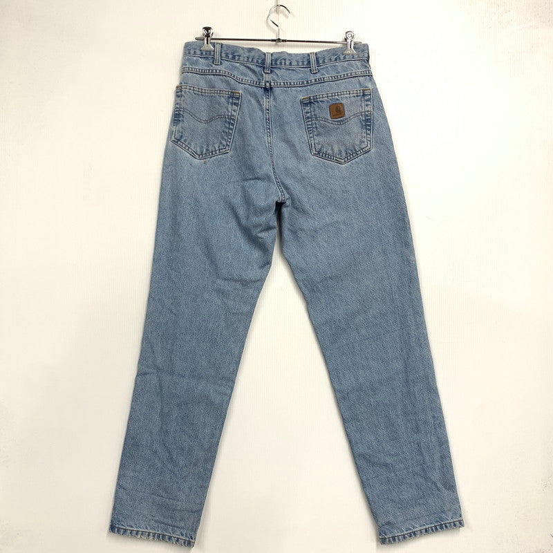 【中古品】【メンズ】 CARHARTT カーハート 95年製 RELAXED FIT DENIM PANTS リラックスド フィット デニム パンツ ズボン ボトムス 157-260929-ya-08-izu サイズ：36×34 カラー：ライトインディゴ 万代Net店