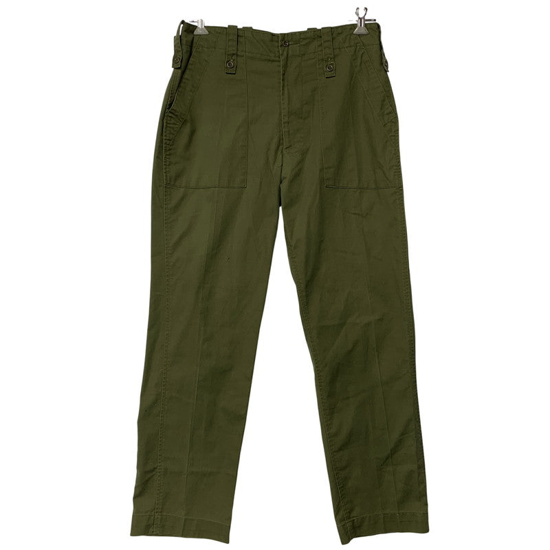 【中古品】【メンズ】 BRITISH ARMY ブリティッシュ アーミー LIGHT WEIGHT FATIGUE PANTS ライト ウエイト ファティーグ パンツ 157-260930-kh-03-izu サイズ：80/88/104 カラー：カーキ 万代Net店