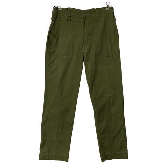【中古品】【メンズ】 BRITISH ARMY ブリティッシュ アーミー LIGHT WEIGHT FATIGUE PANTS ライト ウエイト ファティーグ パンツ 157-260930-kh-03-izu サイズ：80/88/104 カラー：カーキ 万代Net店