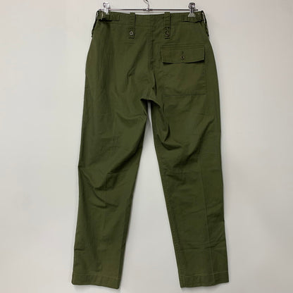 【中古品】【メンズ】 BRITISH ARMY ブリティッシュ アーミー LIGHT WEIGHT FATIGUE PANTS ライト ウエイト ファティーグ パンツ 157-260930-kh-03-izu サイズ：80/88/104 カラー：カーキ 万代Net店