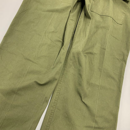 【中古品】【メンズ】 BRITISH ARMY ブリティッシュ アーミー LIGHT WEIGHT FATIGUE PANTS ライト ウエイト ファティーグ パンツ 157-260930-kh-03-izu サイズ：80/88/104 カラー：カーキ 万代Net店