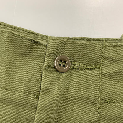 【中古品】【メンズ】 BRITISH ARMY ブリティッシュ アーミー LIGHT WEIGHT FATIGUE PANTS ライト ウエイト ファティーグ パンツ 157-260930-kh-03-izu サイズ：80/88/104 カラー：カーキ 万代Net店