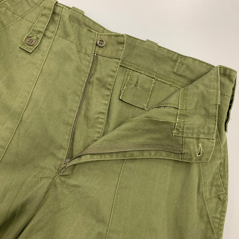 【中古品】【メンズ】 BRITISH ARMY ブリティッシュ アーミー LIGHT WEIGHT FATIGUE PANTS ライト ウエイト ファティーグ パンツ 157-260930-kh-03-izu サイズ：80/88/104 カラー：カーキ 万代Net店