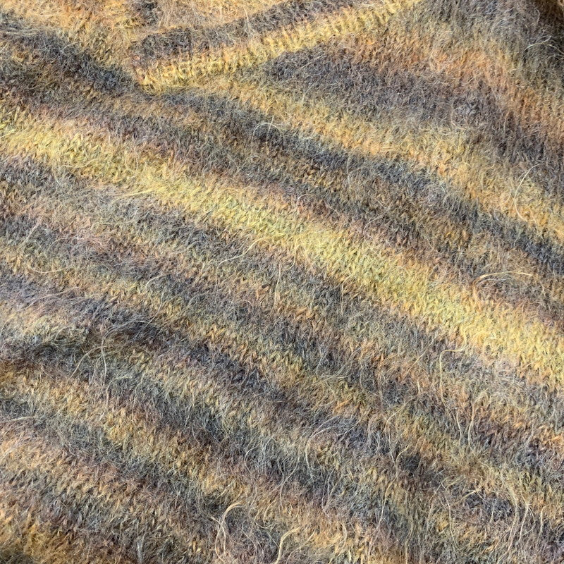 【現状渡し品】【メンズ】 UNKNOWN アンノウン 年代不明 V-NECK MOHAIR KNIT SWEATER ブイネック モヘア ニット セーター トップス 長袖 146-261018-ya-09-izu サイズ：下記参照 カラー：マルチ 万代Net店