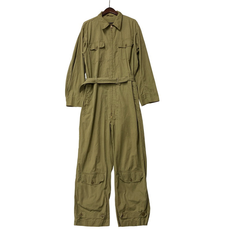 【中古品】【メンズ】 USAAF アメリカ陸軍航空軍 DEBWAY HATS, INC. デブウェイ ハッツ CONMAR ZIP TYPE AN-S-31 SUIT-SUMMER FLYING コンマージップ つなぎ 157-261001-kh-13-izu サイズ：42 カラー：カーキ 万代Net店
