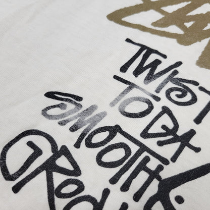 【現状渡し品】【メンズ】 OLD STUSSY 黒タグ後期 TWIST GIRL TEE ツイストガール Tシャツ トップス 半袖 トップス 142-261018-ms-10-izu サイズ：L カラー：ホワイト 万代Net店