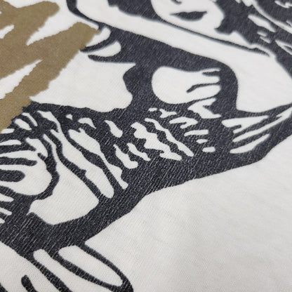 【現状渡し品】【メンズ】 OLD STUSSY 黒タグ後期 TWIST GIRL TEE ツイストガール Tシャツ トップス 半袖 トップス 142-261018-ms-10-izu サイズ：L カラー：ホワイト 万代Net店
