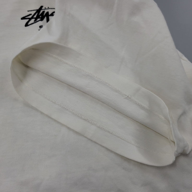 【現状渡し品】【メンズ】 OLD STUSSY 黒タグ後期 TWIST GIRL TEE ツイストガール Tシャツ トップス 半袖 トップス 142-261018-ms-10-izu サイズ：L カラー：ホワイト 万代Net店
