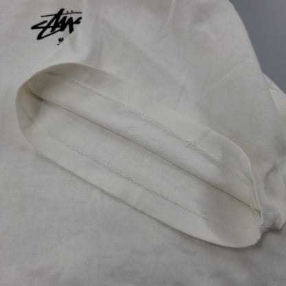 【現状渡し品】【メンズ】 OLD STUSSY 黒タグ後期 TWIST GIRL TEE ツイストガール Tシャツ トップス 半袖 トップス 142-261018-ms-10-izu サイズ：L カラー：ホワイト 万代Net店