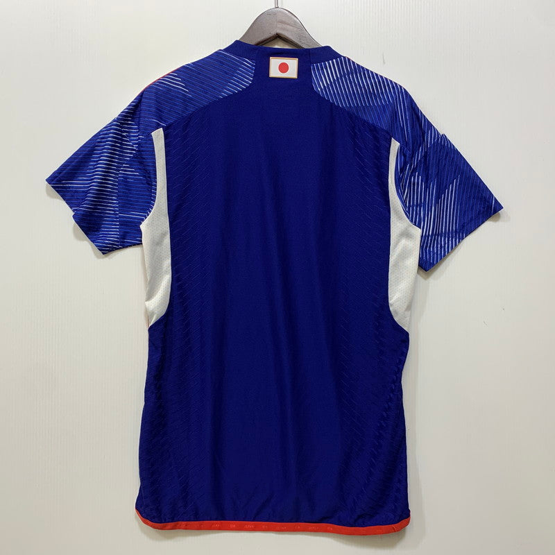 【中古品】【メンズ】 ADIDAS アディダス JFA UNIFORM ジェイエフエー ユニフォーム トップス 半袖 148-261019-cs-08-izu サイズ：L カラー：ブルー 万代Net店