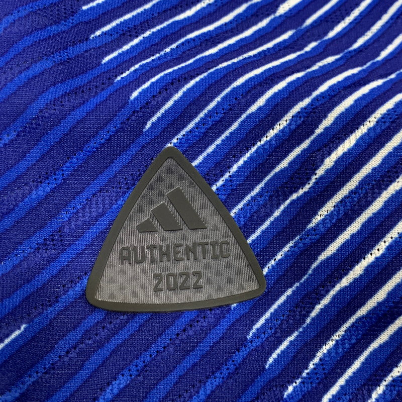 【中古品】【メンズ】 ADIDAS アディダス JFA UNIFORM ジェイエフエー ユニフォーム トップス 半袖 148-261019-cs-08-izu サイズ：L カラー：ブルー 万代Net店