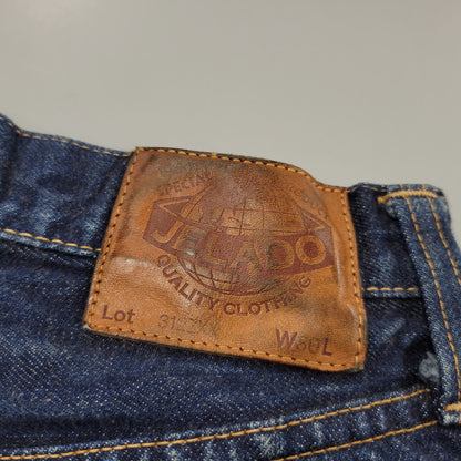 【中古品】【メンズ】 JELADO ジェラード 42TALON ZIP LAST RESORT タロンジップ ラストリゾート 白タグ 312ZXX DENIM PANTS デニム パンツ ボトムス 156-261003-sm-11-izu サイズ：30 カラー：インディゴ 万代Net店