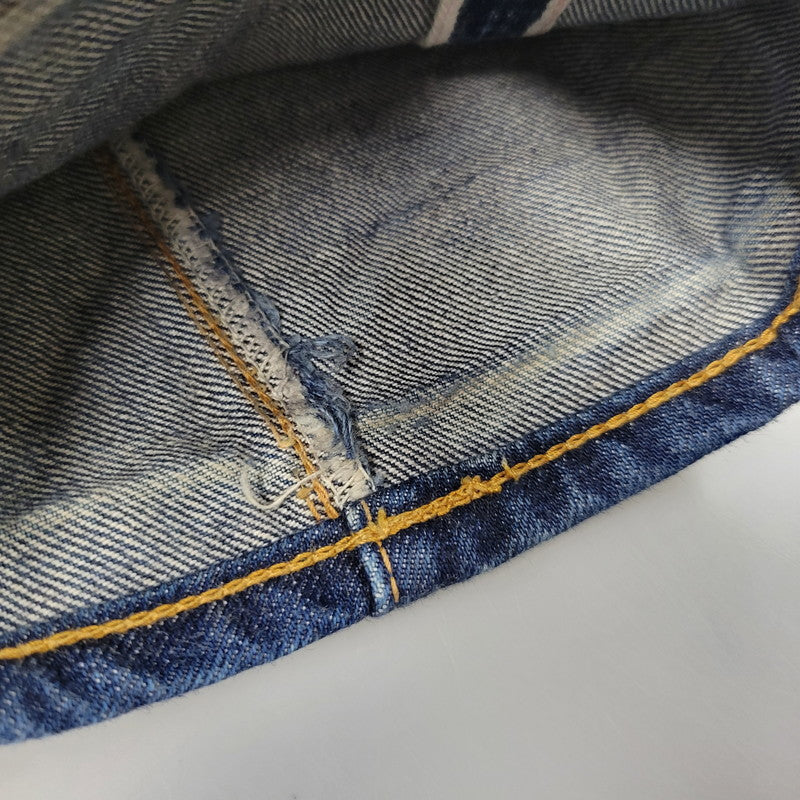 【中古品】【メンズ】 JELADO ジェラード 42TALON ZIP LAST RESORT タロンジップ ラストリゾート 白タグ 312ZXX DENIM PANTS デニム パンツ ボトムス 156-261003-sm-11-izu サイズ：30 カラー：インディゴ 万代Net店