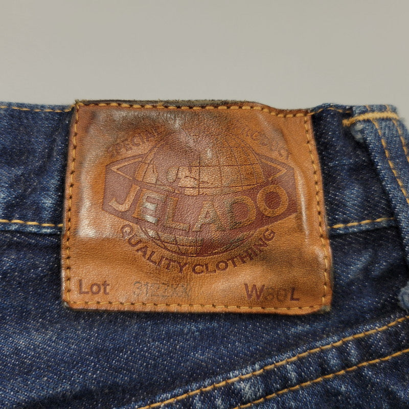 【中古品】【メンズ】 JELADO ジェラード 42TALON ZIP LAST RESORT タロンジップ ラストリゾート 白タグ 312ZXX DENIM PANTS デニム パンツ ボトムス 156-261003-sm-11-izu サイズ：30 カラー：インディゴ 万代Net店