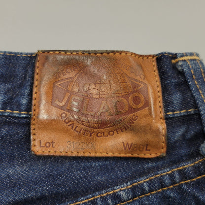 【中古品】【メンズ】 JELADO ジェラード 42TALON ZIP LAST RESORT タロンジップ ラストリゾート 白タグ 312ZXX DENIM PANTS デニム パンツ ボトムス 156-261003-sm-11-izu サイズ：30 カラー：インディゴ 万代Net店