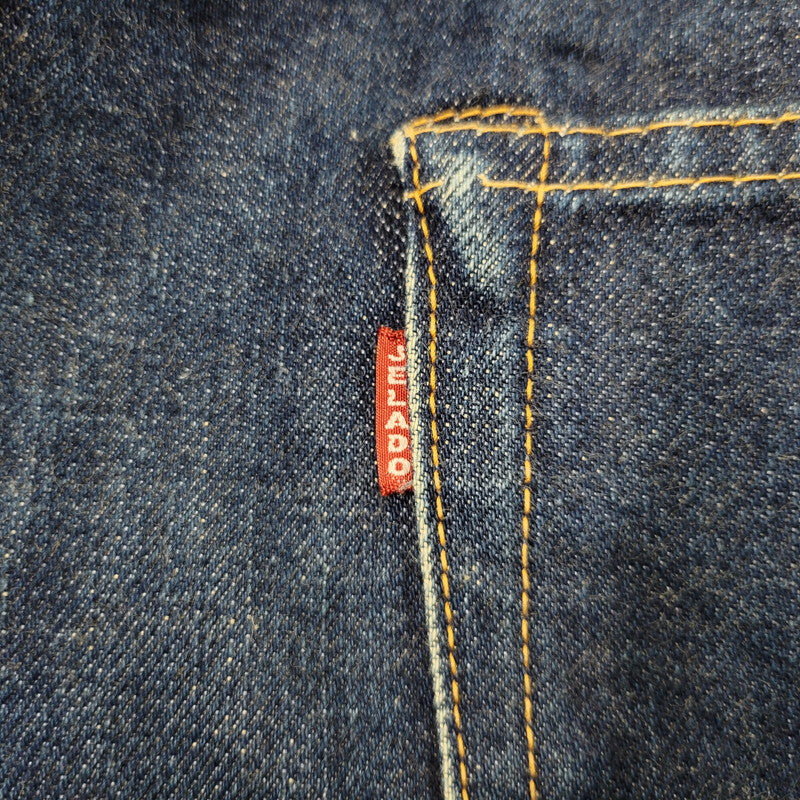 【中古品】【メンズ】 JELADO ジェラード 42TALON ZIP LAST RESORT タロンジップ ラストリゾート 白タグ 312ZXX DENIM PANTS デニム パンツ ボトムス 156-261003-sm-11-izu サイズ：30 カラー：インディゴ 万代Net店