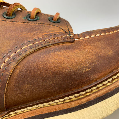【中古品】【メンズ】 RED WING レッドウィング 1907 USA製 2012年製 ラフ＆タフ 6-INCH CLASSIC MOC 6インチ クラス モック ブーツ シューズ 靴 164-260928-cs-14-izu サイズ：26.5cm カラー：ブラウン 万代Net店