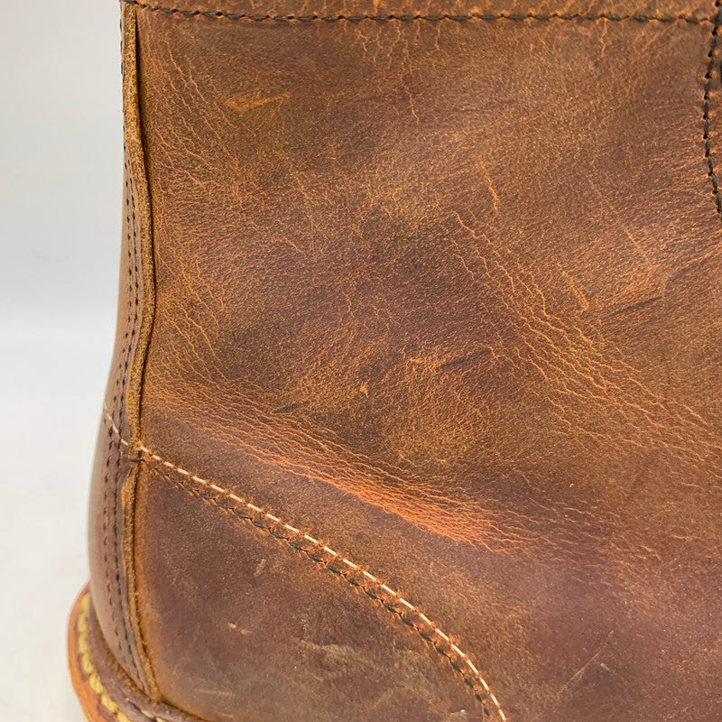 【中古品】【メンズ】 RED WING レッドウィング 1907 USA製 2012年製 ラフ＆タフ 6-INCH CLASSIC MOC 6インチ クラス モック ブーツ シューズ 靴 164-260928-cs-14-izu サイズ：26.5cm カラー：ブラウン 万代Net店