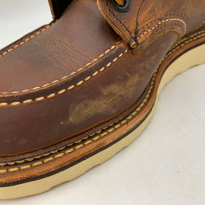 【中古品】【メンズ】 RED WING レッドウィング 1907 USA製 2012年製 ラフ＆タフ 6-INCH CLASSIC MOC 6インチ クラス モック ブーツ シューズ 靴 164-260928-cs-14-izu サイズ：26.5cm カラー：ブラウン 万代Net店