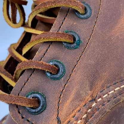【中古品】【メンズ】 RED WING レッドウィング 1907 USA製 2012年製 ラフ＆タフ 6-INCH CLASSIC MOC 6インチ クラス モック ブーツ シューズ 靴 164-260928-cs-14-izu サイズ：26.5cm カラー：ブラウン 万代Net店