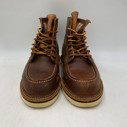 【中古品】【メンズ】 RED WING レッドウィング 1907 USA製 2012年製 ラフ＆タフ 6-INCH CLASSIC MOC 6インチ クラス モック ブーツ シューズ 靴 164-260928-cs-14-izu サイズ：26.5cm カラー：ブラウン 万代Net店