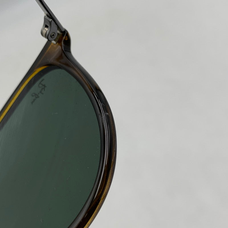 【中古品】【メンズ/レディース】 Ray-Ban レイバン ERIKA CLASSIC SUNGLASSES RB4171 エリカ クラシック サングラス 小物 203-261002-ay-09-izu サイズ：54口18-145 カラー：ブラウン×グリーン系 万代Net店