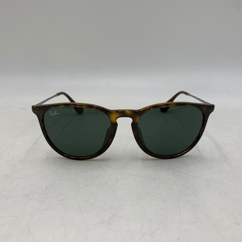 【中古品】【メンズ/レディース】 Ray-Ban レイバン ERIKA CLASSIC SUNGLASSES RB4171 エリカ クラシック サングラス 小物 203-261002-ay-09-izu サイズ：54口18-145 カラー：ブラウン×グリーン系 万代Net店