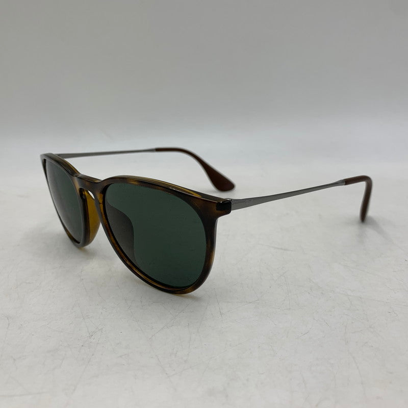 【中古品】【メンズ/レディース】 Ray-Ban レイバン ERIKA CLASSIC SUNGLASSES RB4171 エリカ クラシック サングラス 小物 203-261002-ay-09-izu サイズ：54口18-145 カラー：ブラウン×グリーン系 万代Net店