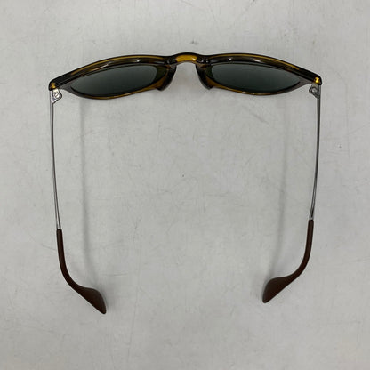 【中古品】【メンズ/レディース】 Ray-Ban レイバン ERIKA CLASSIC SUNGLASSES RB4171 エリカ クラシック サングラス 小物 203-261002-ay-09-izu サイズ：54口18-145 カラー：ブラウン×グリーン系 万代Net店