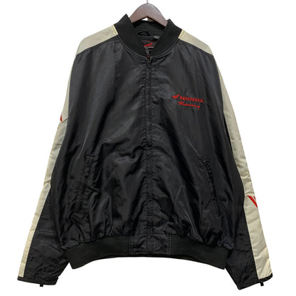 【中古品】【メンズ】 HONDA ホンダ RIDER COLLECTION RACING JACKET ライダー コレクション レーシング ジャケット アウター 146-260928-cs-19-izu サイズ：XXL カラー：ブラック 万代Net店