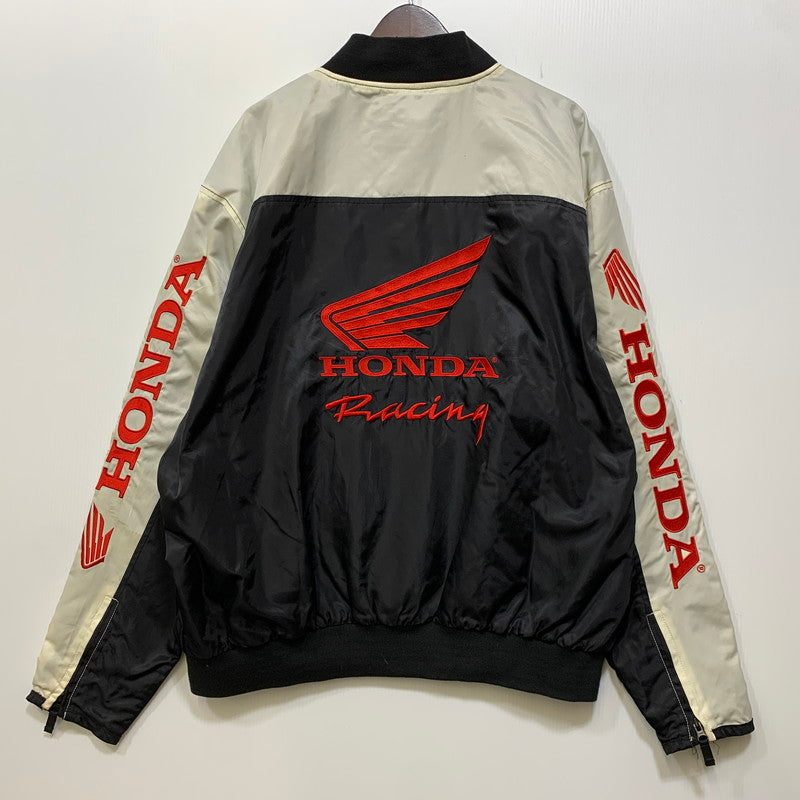 【中古品】【メンズ】 HONDA ホンダ RIDER COLLECTION RACING JACKET ライダー コレクション レーシング ジャケット アウター 146-260928-cs-19-izu サイズ：XXL カラー：ブラック 万代Net店