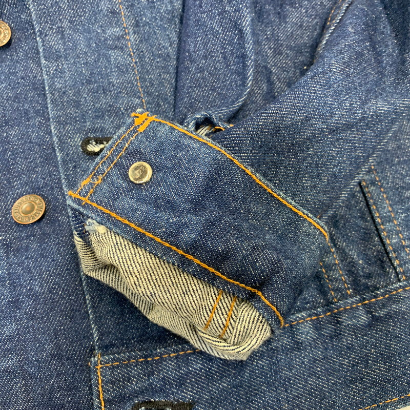【中古品】【メンズ】 Levi's リーバイス DENIM JACKET 70505-0230 デニムジャケット 刻印J22 日本製 146-260929-as-05-izu サイズ：42 カラー：インディゴ 万代Net店